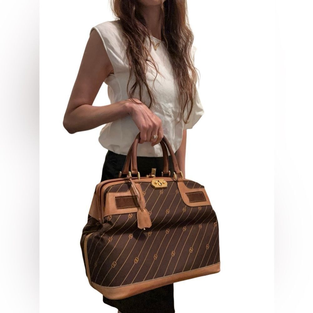 Gucci Brown and Tan large  bag - Picture 16 of 16